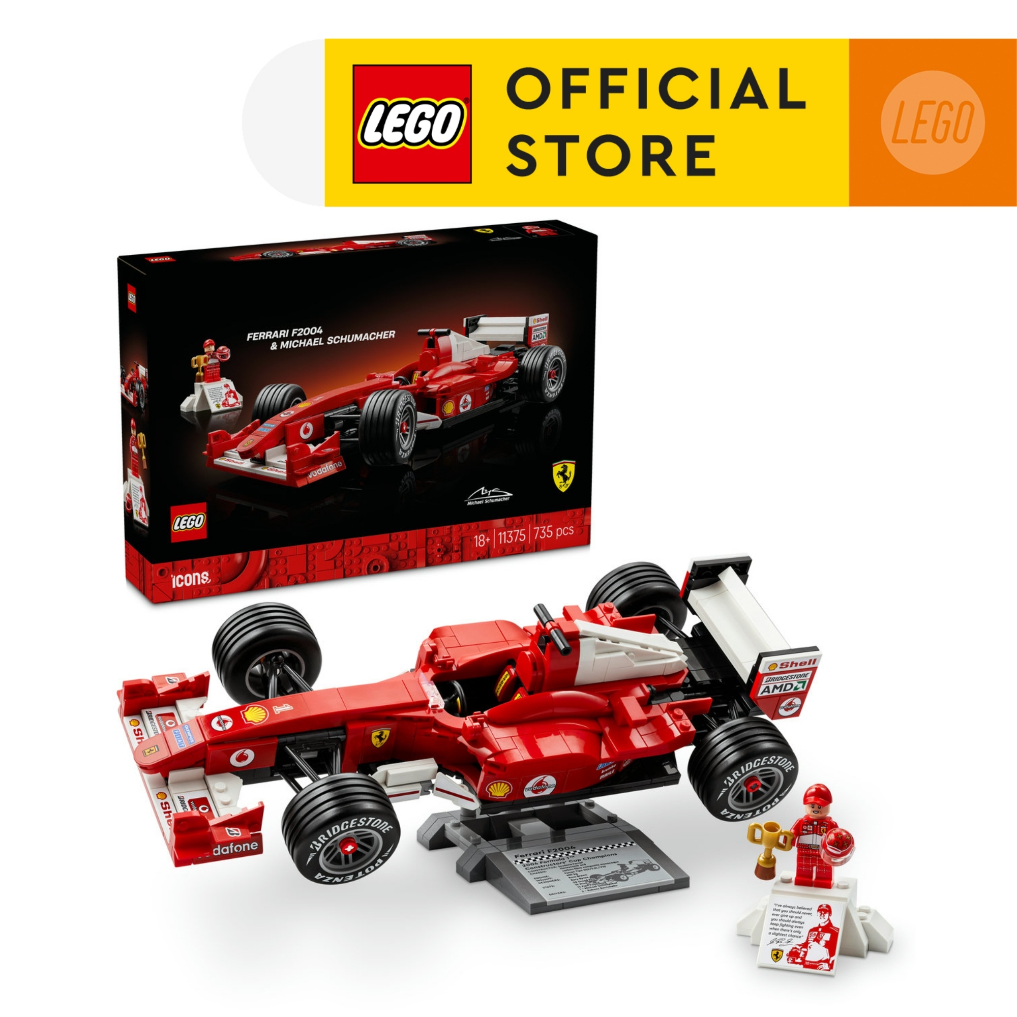 LEGO TECHNIC 42207 Ferrari SF-24 F1 Car Building Set Toys (1362