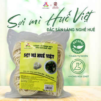 Bánh Canh Khô Huế Việt, Bánh Canh Bột Mỳ Huế, Gạo Canh Tác Tự Nhiên, An Toàn, Gói 300gr