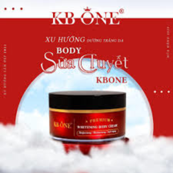 Kem Dưỡng Trắng Da Toàn Thân + Chống nắng KBONE 100g (Ban ngày)