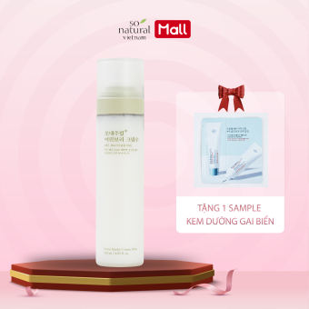Xịt Khoáng Cấp Ấm Dưỡng Da Mầm Lúa Mạch Green Barley Cream Mist So Natural Chính Hãng Hàn Quốc (120ML)