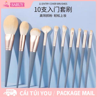 Bộ Cọ Trang Điểm, Bộ Cọ Trang Điểm 10 Món, Bộ Cọ Trang Điểm Chuyên Nghiệp, Cọ Đánh Nền, Cọ Đánh Phấn Mắt