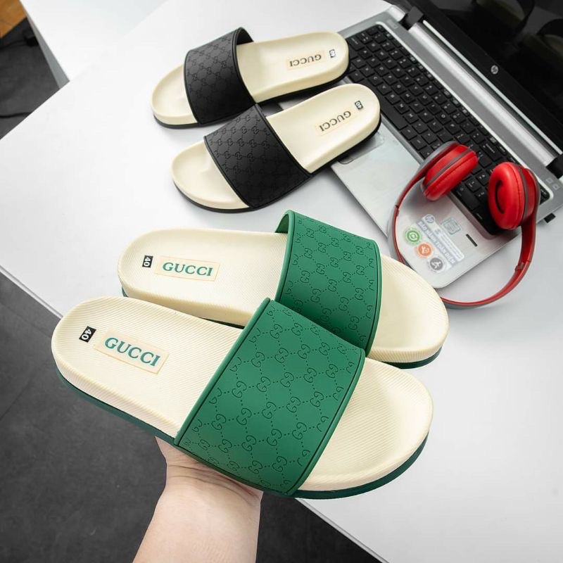 Dép nam Gucci thời trang nam chất liệu cao su non êm bền đẹp