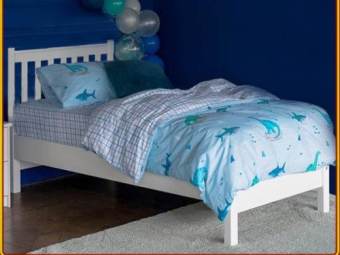 Giường gỗ 1mx2m gỗ thông nhập khẩu