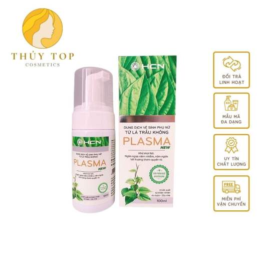 Dung Dịch Xịt Phụ Khoa Plasma HCN Giúp Vệ Sinh Vùng Kín Hàng Ngày, Khô Thoáng An Toàn Cho Vùng Âm Đạo, Làm Sạch Âm Đạo, Giữ Vệ Sinh Cho Vùng Kín, Cân Bằng Độ PH - Shop Thủy Top