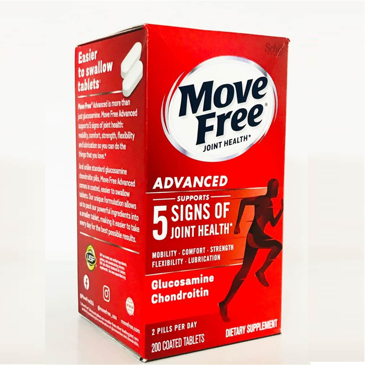 Viên uống bổ xương khớp Schiff Move Free Glucosamine Chondroitin 200 viên