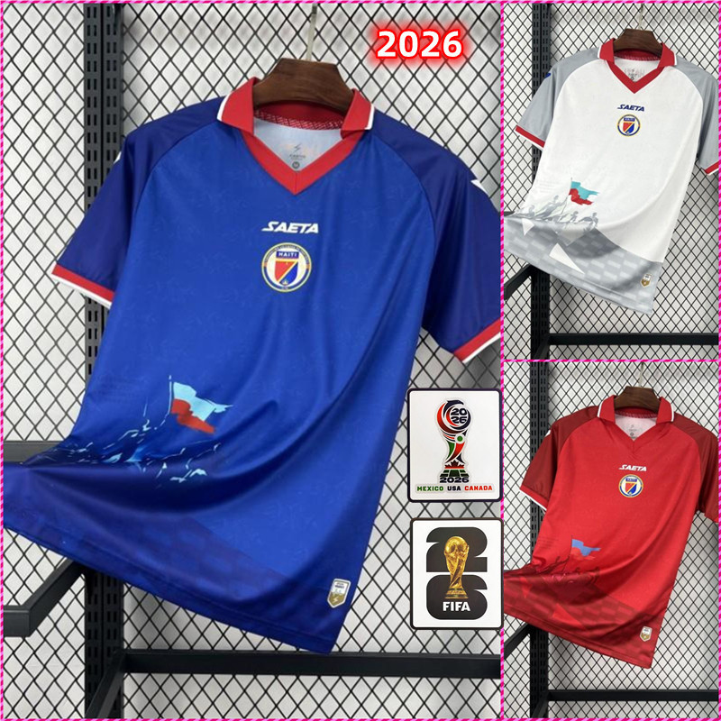 2026 World Cup Haiti Men's Soccer Jerseys