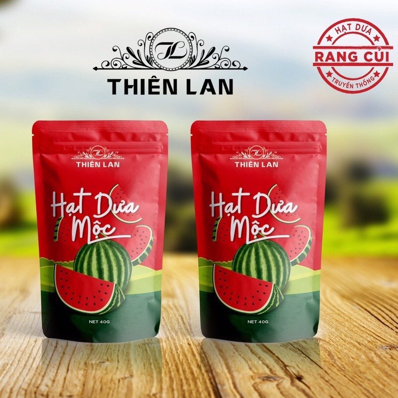 COMBO Hạt dưa sạch Thiên Lan rang củi vị mộc