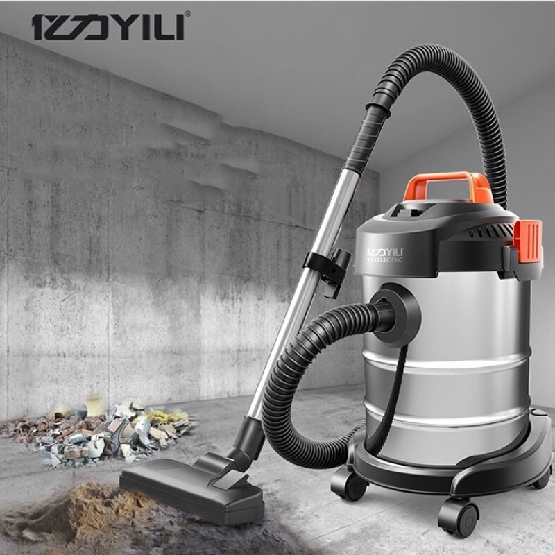 Máy hút bụi công nghiệp dung tích 12L, máy hút bụi gia đình Yili, máy hút thổi bụi đa năng