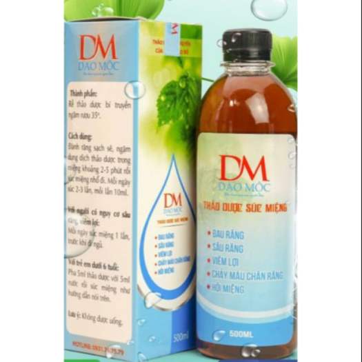 Nước súc miệng thảo dược Dao Mộc 500ml