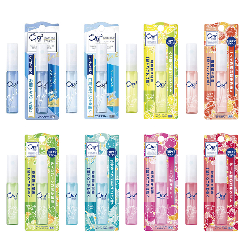 Xịt thơm miệng khử mùi hôi sunstar ora2 me 6ml