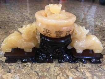 BỘ TỲ HƯU THỐ TỤ TÀI HỘi TỤ 30cm tốt AC mệnh KIM THỔ THUỶ 1500K