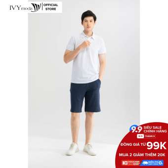 Quần lửng Nam cạp chun IVY moda MS 21E2914