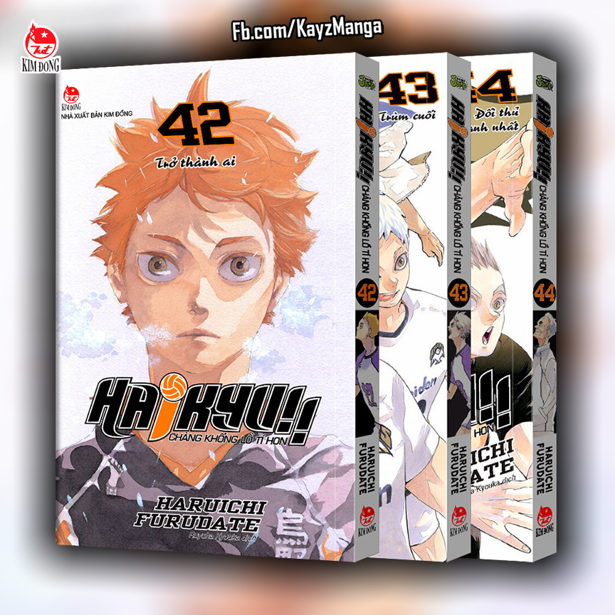 Combo haikyu - chàng khổng lồ tí hon - nguyên bộ