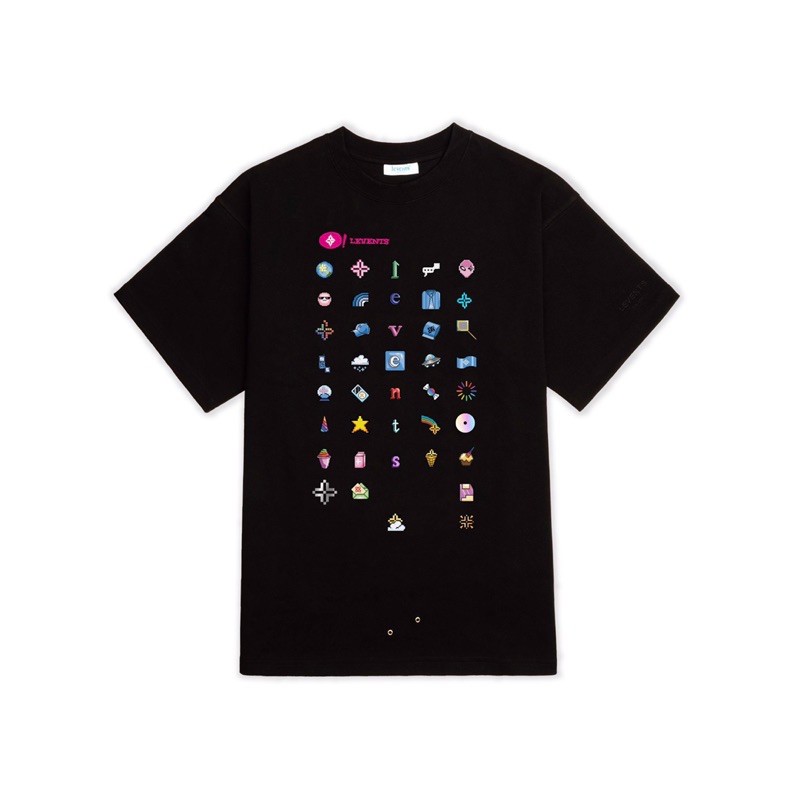 LEVENTS - Áo thun Internetlove Pixel/ Black local brand