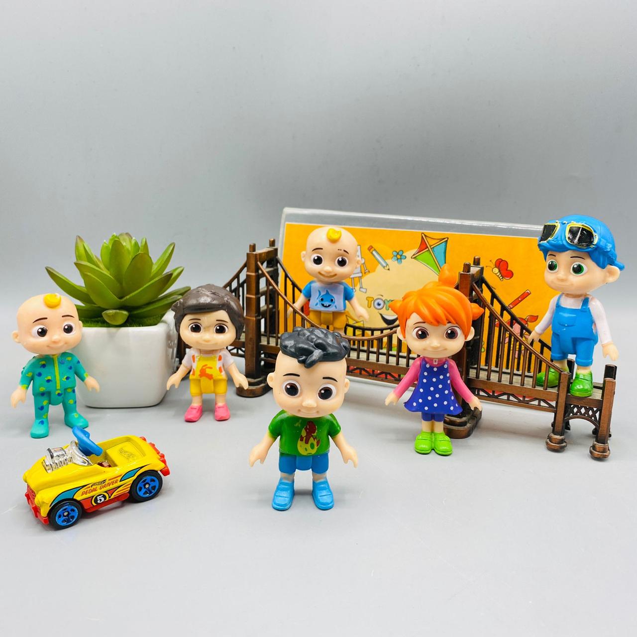 Coocomelon Character Friends &Amp; Family, 6 Figure Pack - Toys For Babies And Toddlers - 6 Inch 14 Coocomelon Character Friends &Amp; Family, 6 Figure Pack - Toys For Babies And Toddlers - 6 Inch