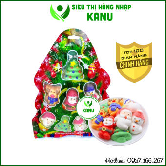 Kẹo dẻo bông gòn marshmallow hình cây thông noel thích hợp làm quà tặng cho bé nhân dịp giáng sinh