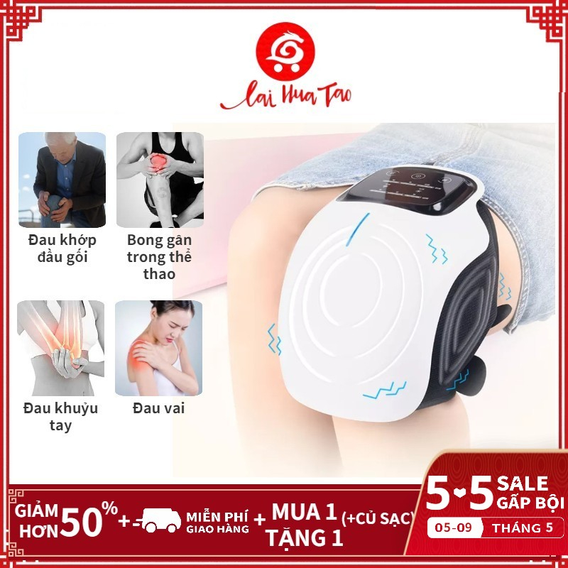 【Brand promotion】Máy Mát Xa Đầu Gối Hồng Ngoại Chạy Điện Vật Lý Trị Liệu nước Đức Mát Xa Đầu Gối Bằng Điện Nén nóng
