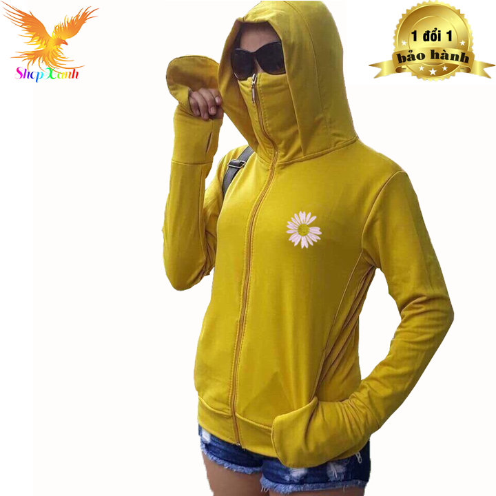 [HCM] (KHÔNG THÍCH ĐƯỢC ĐỔI LẠI ĐẢM BẢO CHẤT LƯỢNG UY TÍN) ÁO KHOÁC CHỐNG NẮNG NỮ 3 TRONG 1 TÚI KHÓA KÉO (VẢI LOẠI 1 DÀY) ÁO ĐI NẮNG ,ÁO CÓ KHẨU TRANG TAY DÀI áo khoác nữ chống nắng áo chống nắng nữ