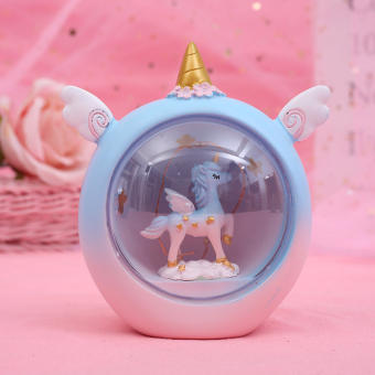 Feimefeiyou Đèn Ngủ LED Hình Kỳ Lân Hoạt Hình, Đèn Bàn Cho Bé Đồ Chơi Trẻ Em Quà Sinh Nhật