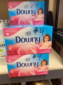 Giấy thơm quần áo DOWNY April Fresh 240 tờ