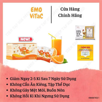 Giảm cân Emoslim Vị Cam (7 gói/Hộp)
