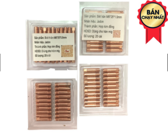 20 bép hàn cho máy HÀN MIG MINI dùng súng hàn AK15