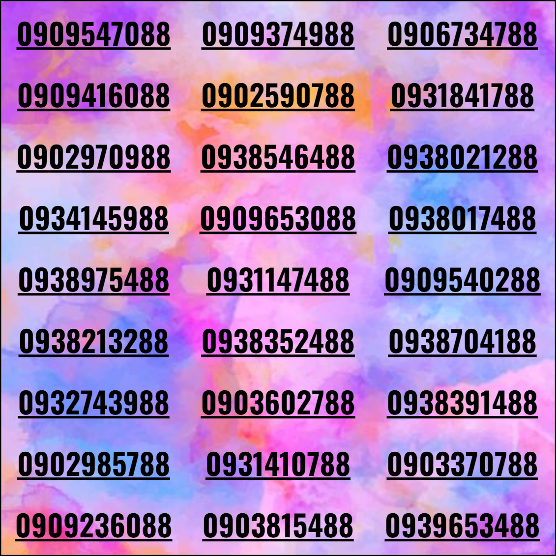 Sim đẹp phong thủy chọn lọc tỉ mỉ đuôi 88, tứ quý, thần tài
