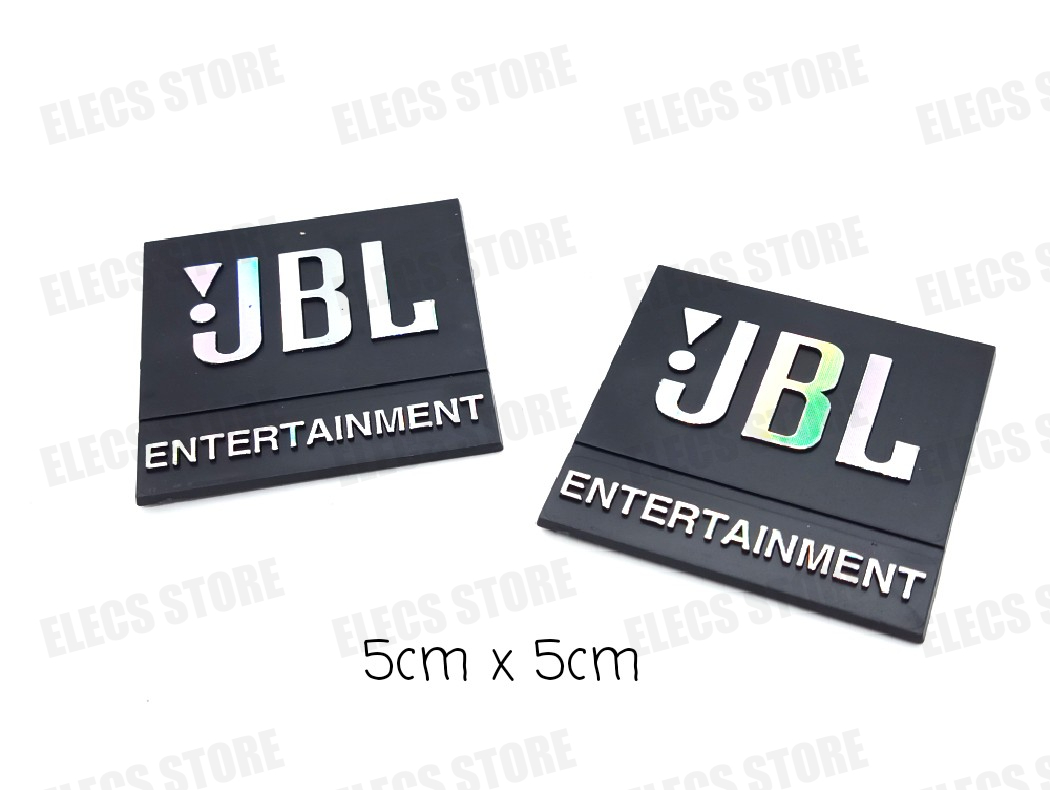 Bộ 2 tem loa, nhãn mác dán thùng loa, thùng sub jbl