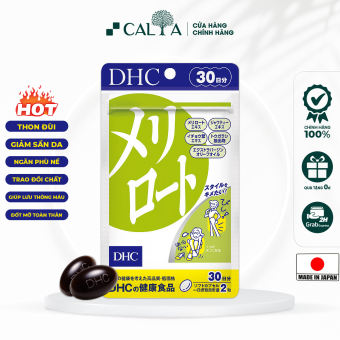 Viên Uống DHC Thon Gọn Chân, Giảm Mỡ Nhật Bản, Giúp Giảm Tích Nước - DHC Melilot 30 Ngày 60 Viên