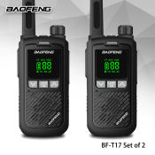 Baofeng T17 5W   Set of 2  Interphone Two-Way Walkie Talkie