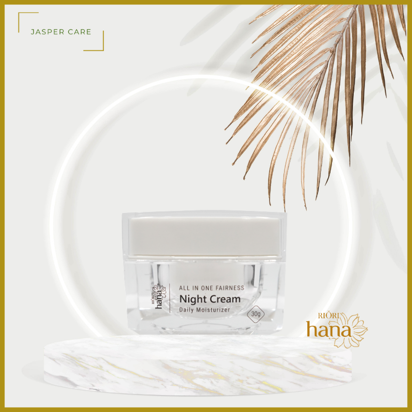 Kem dưỡng da ban đêm riori night cream 30g - dưỡng tráng, dưỡng ẩm mềm mịn