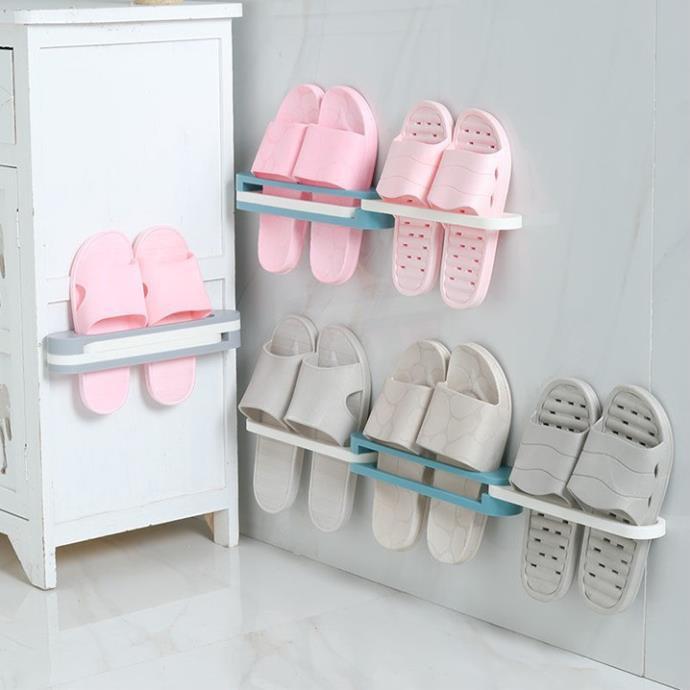 Kệ dán tường cài dép thông minh