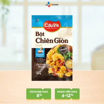 Combo 10 gói Bột Chiên Giòn Cầu Tre (150G x 10 gói)