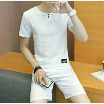 Bộ Quần Áo Đũi Nam Cổ Viền Tay Ngắn Chất Liệu đũi loại 1