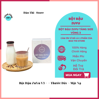 Bột Đậu ZuYu Tăng Vòng 3 + Thước Dây