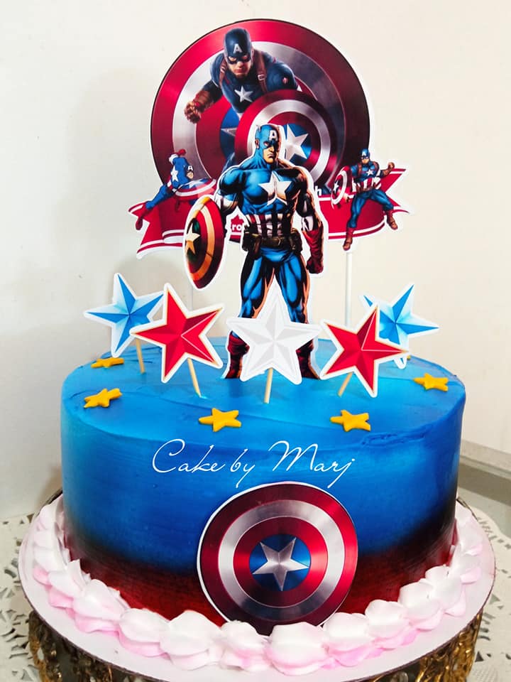 Avengers cake - Superhero themed cakes - Kukkr Cakes