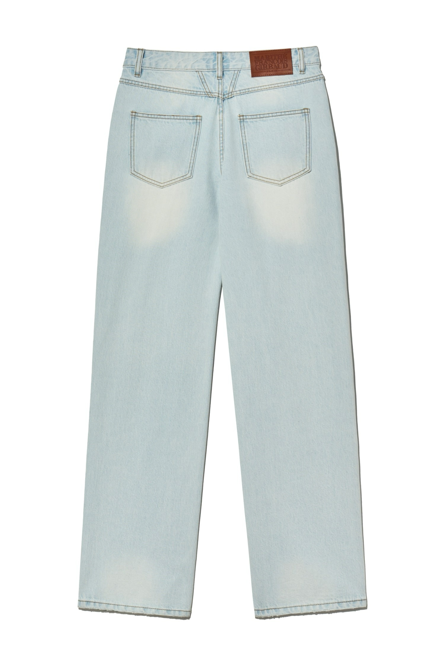 MARITHE FRANCOIS GIRBAUD M Damaged Washing Denim Pants - 2 Colors (2025 New) · v2