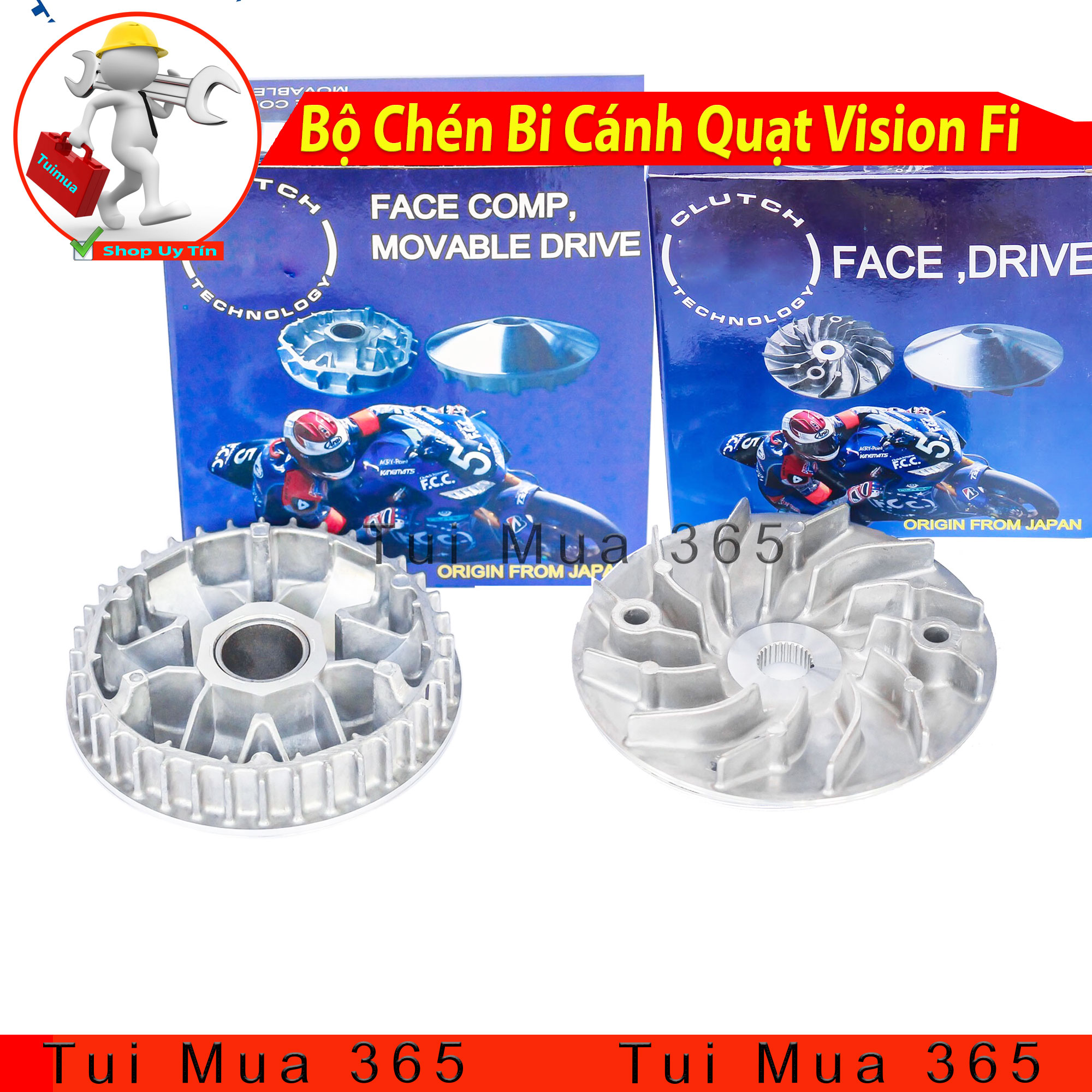 Bộ nồi trước dành cho xe Honda Vision Fi