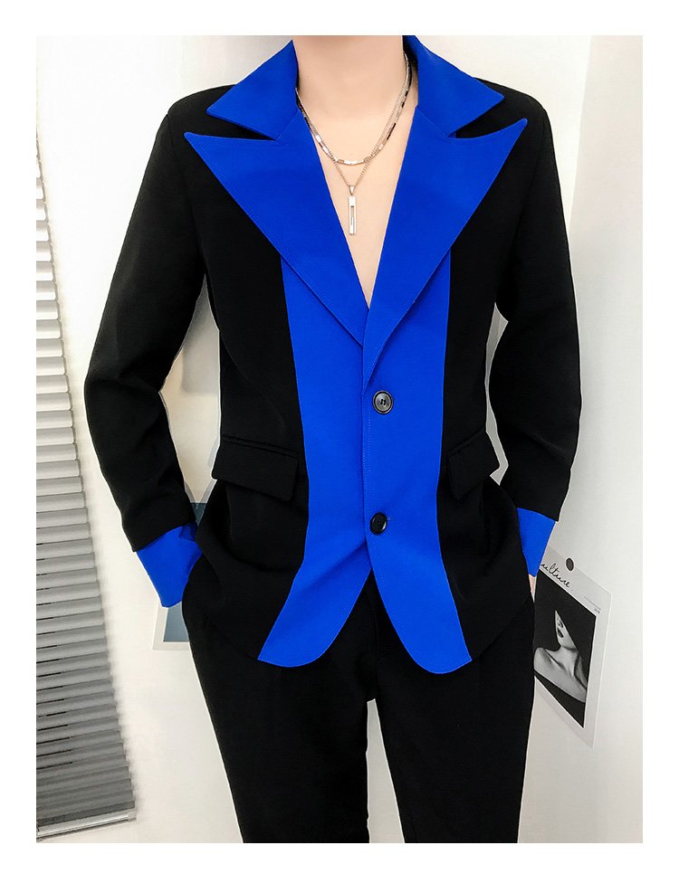 Áo vest , áo vest nam phong cách Hàn Quốc from rộng, phong cách blazer dáng đẹp 2 khuy phối 2 màu . Mã - N44