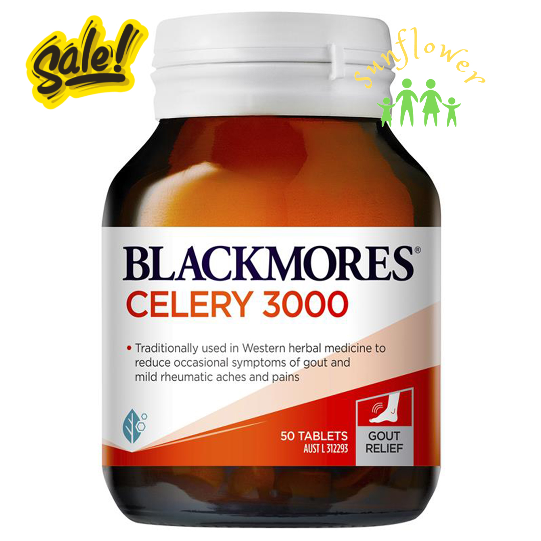 Viên hỗ trợ xương khớp Gout Blackmores Celery 3000mg 50 Viên Úc