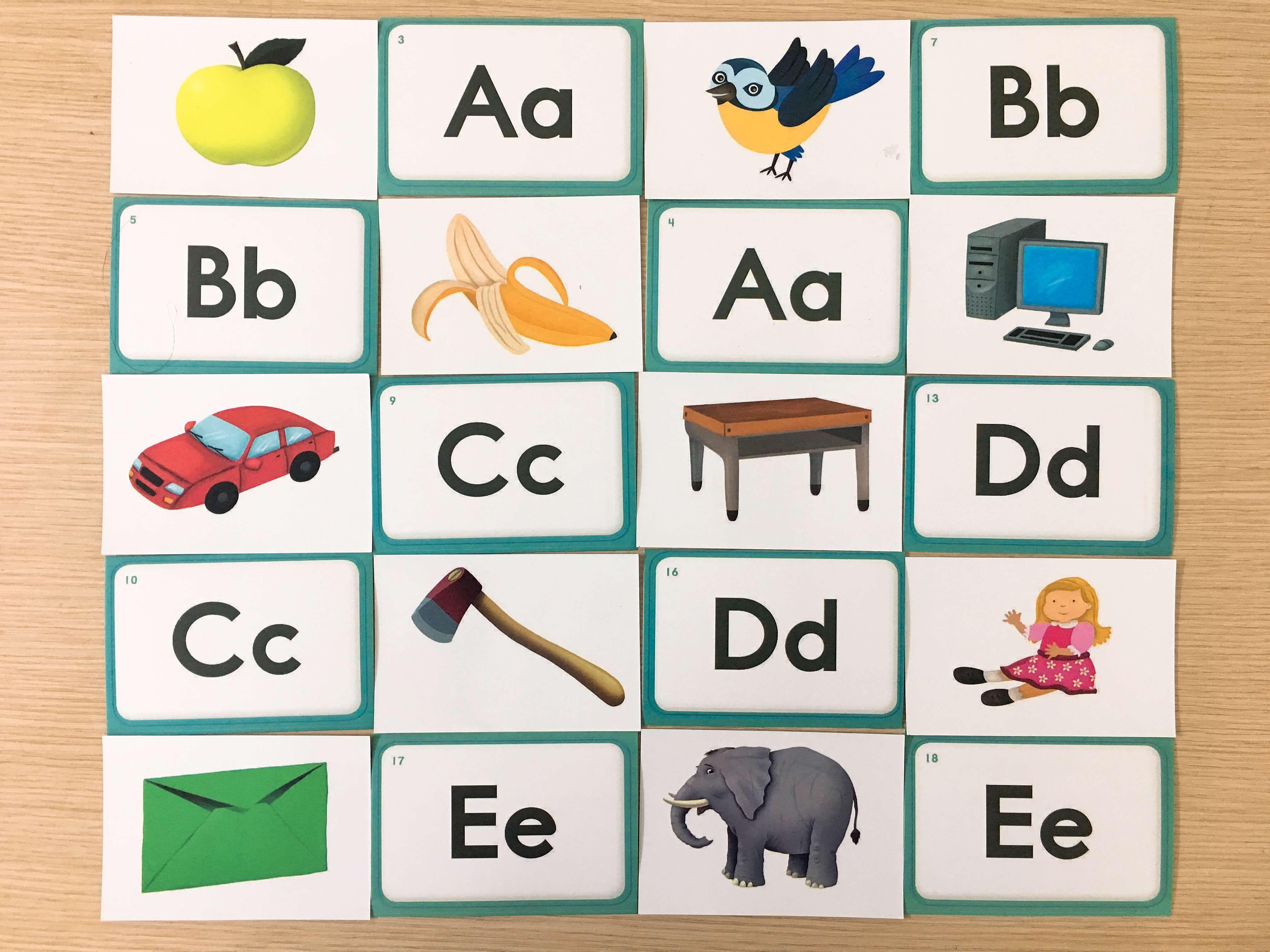 [Flashcards] Thẻ Oxford Phonics World level 1,2