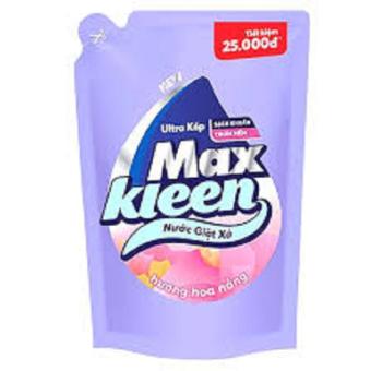 TÚI NƯỚC GIẶT XẢ MAXKLEEN HƯƠNG HOA  NẮNG 2.4KG