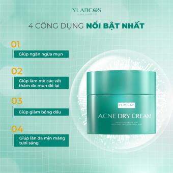 Kem gom Cồi Mụn Dr Lacir chính hãng - Kem Ylabcos Acne Dry Cream Dr Lacir