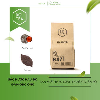 Trà Đen Viên B471 Dotea 100g - Trà đen (Hồng trà) pha trà sữa, nguyên liệu pha chế, trà sữa truyền thống - Chát Đặc Ngọt Hậu Hương Thơm Nồng Đượm