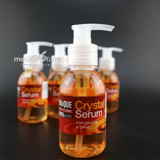 [FREESHIP][CHÍNH HÃNG] [HCM][FREESHIP][HÀNG NHẬP CHÍNH HÃNG] Tinh Dầu Dưỡng Tóc UNIQUE CRYSTAL SERUM 125ml , Tùy Chọn Màu, Phục Hồi, Chăm Sóc Tóc