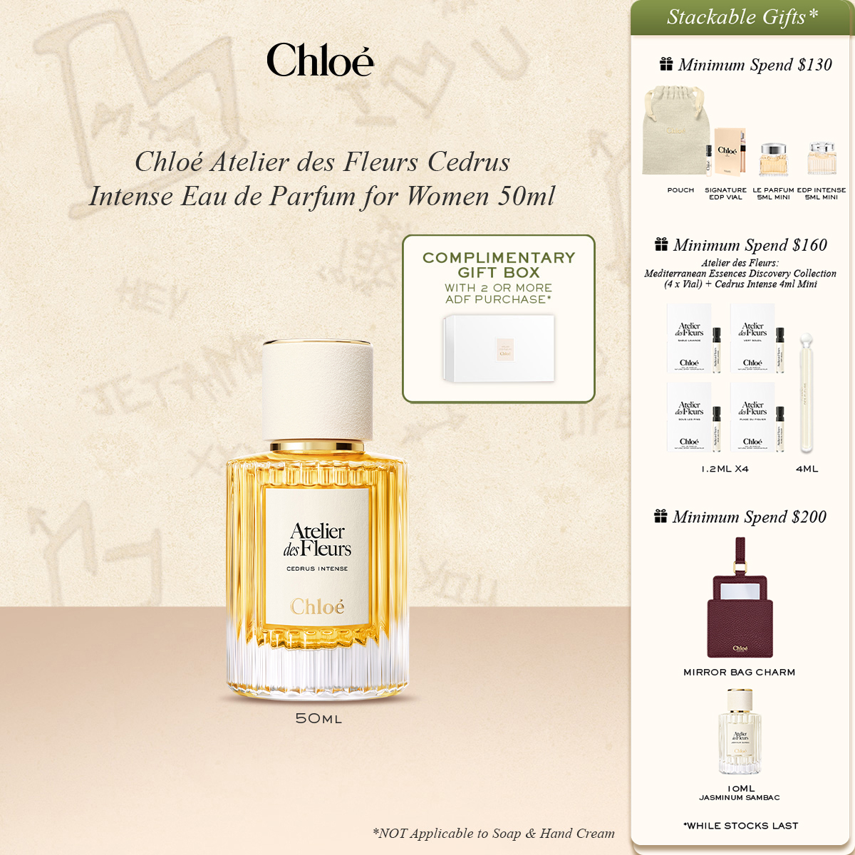 NEW LAUNCH] Chloé Atelier des Fleurs Nuit d'Oranger Eau de Parfum