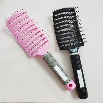 Lược Bàn Chải Tóc Uốn, Lược Bán Nguyệt, Lược Gỡ Rối, Tạo Độ Phồng Tóc Bản Lớn - Cherry Dao