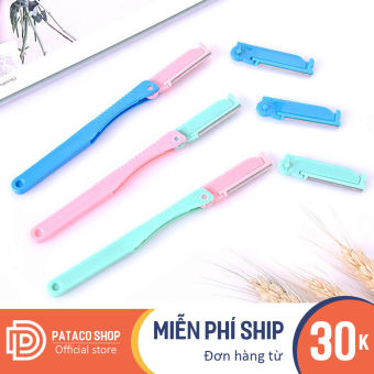 Dao Cạo Lông Mày, Tỉa Lông Mày Tóc Mái, Mặt, Lông Nách Cho Nữ 2 Lưỡi DSDC18 Thay Được Lưỡi Kai Cao Cấp
