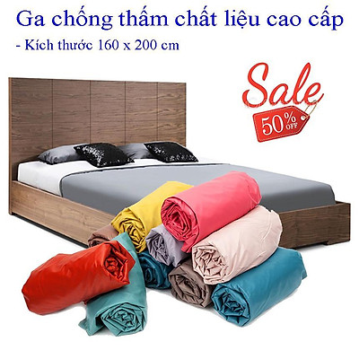 Ga Đệm Chống Thấm 1m6 x 2m Và 1m8 x 2m Bảo Vệ Đệm Không Gây Bí Nóng Trên Da Dễ Giặt Mau Khô Nhiều Màu Sắc Siêu Đẹp.