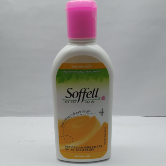 Kem xua muỗi Soffell Hương Cam - Lọ 60ml